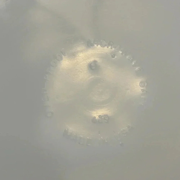 2 - Glasbake 1970s Casserole Dishes Green Daisy Milk Glass MCM Kitchen - Picture 8 of 9